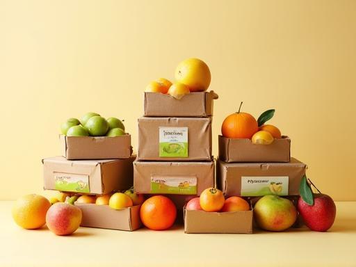 Immagine di confezioni di frutta attraenti